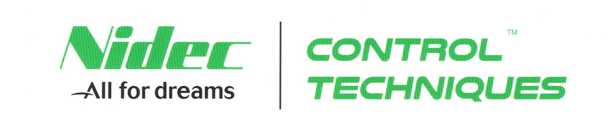 Logo Nidec, ControlTehniques